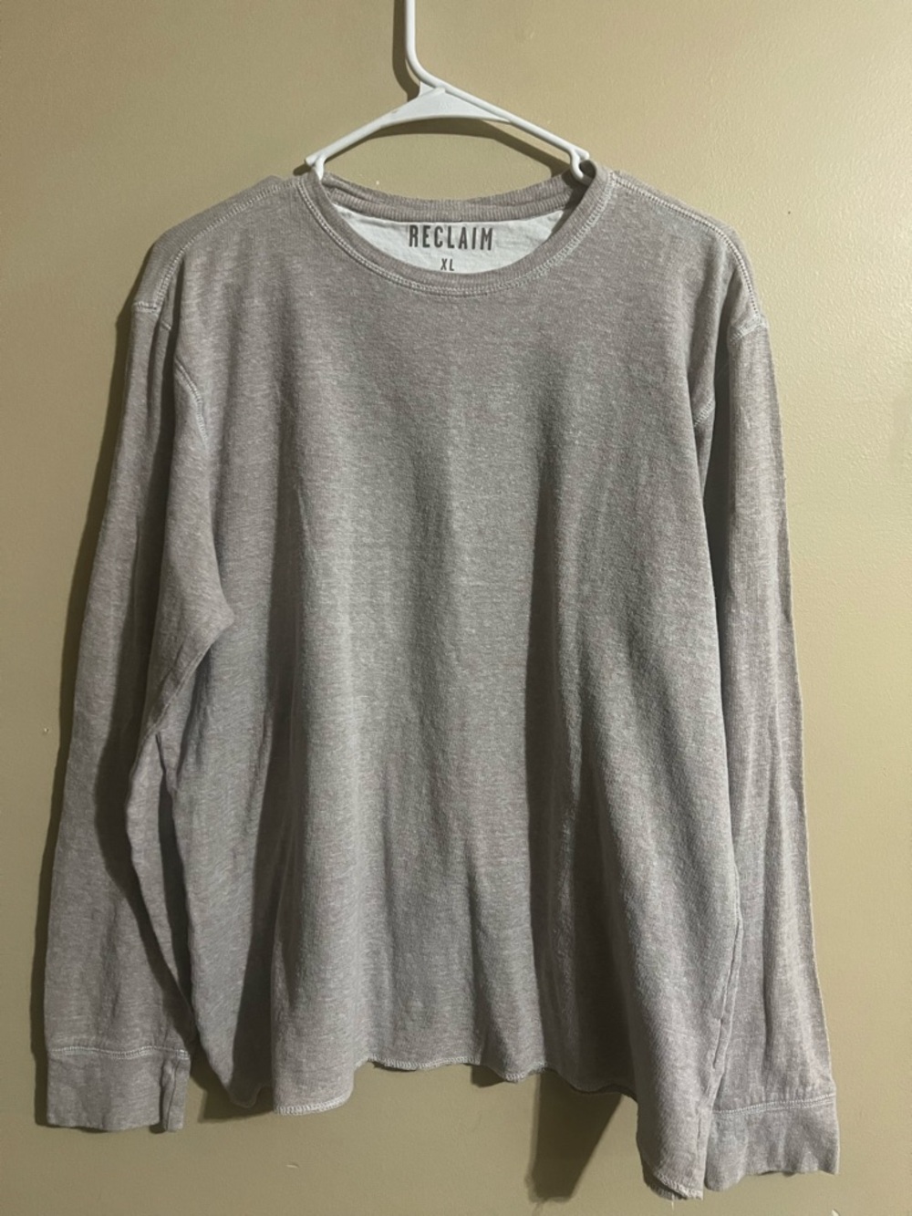 Reclaimed Heather Gray Crewneck Tee